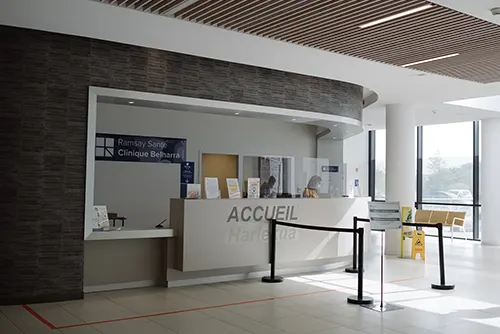 Accueil clinique