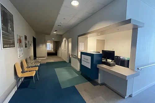 Accueil gynécologique Clinique belharra de Bayonne